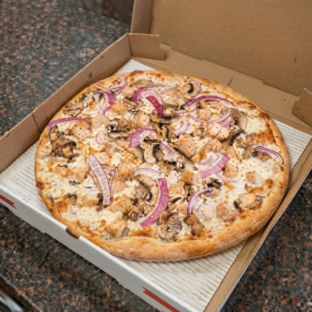 Ranch Chicken Pizza.