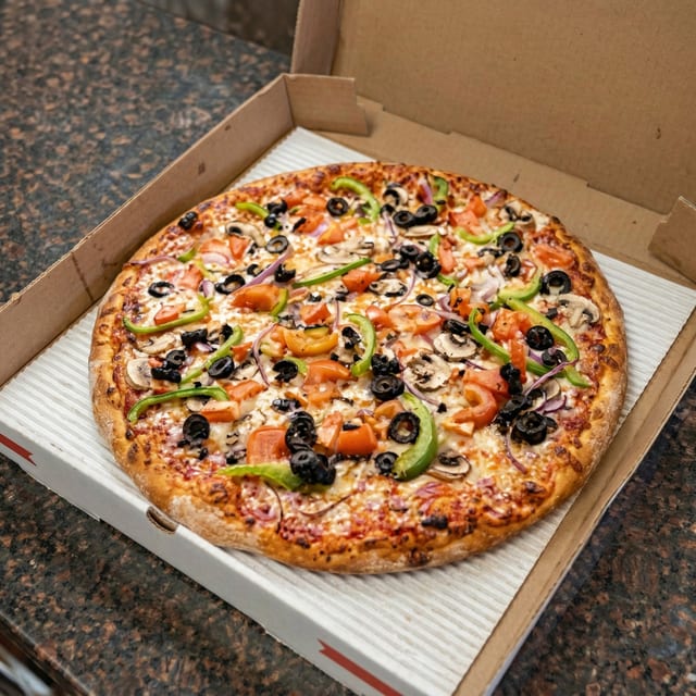 Vegetarian Pizza.