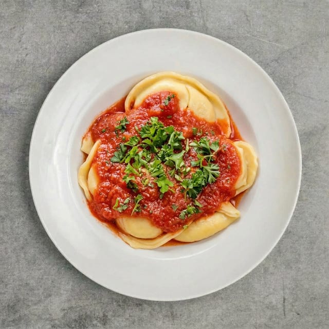 Ravioli Cheese or Meat.