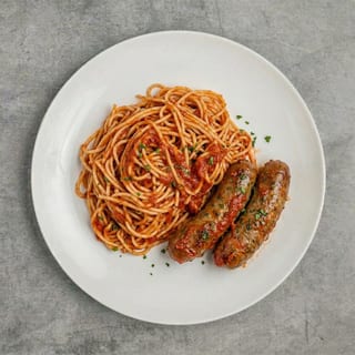 Spaghetti with Sausages