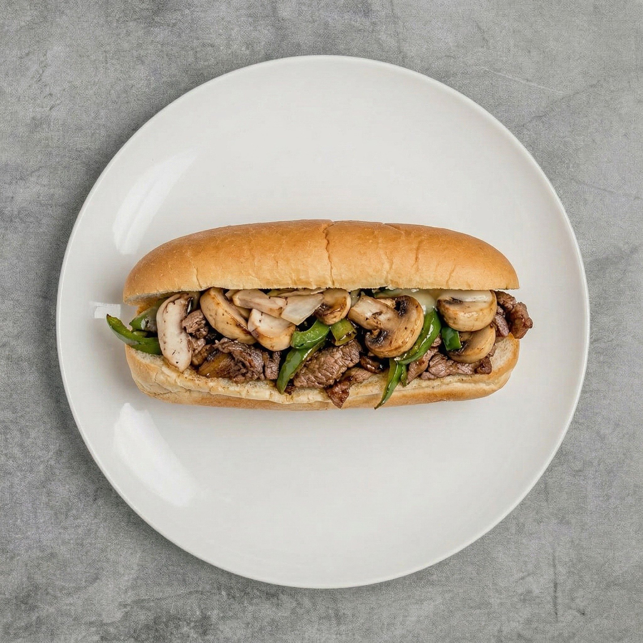 Philly Cheese Steak Sub.