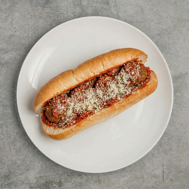 Sausage & Peppers Sub.