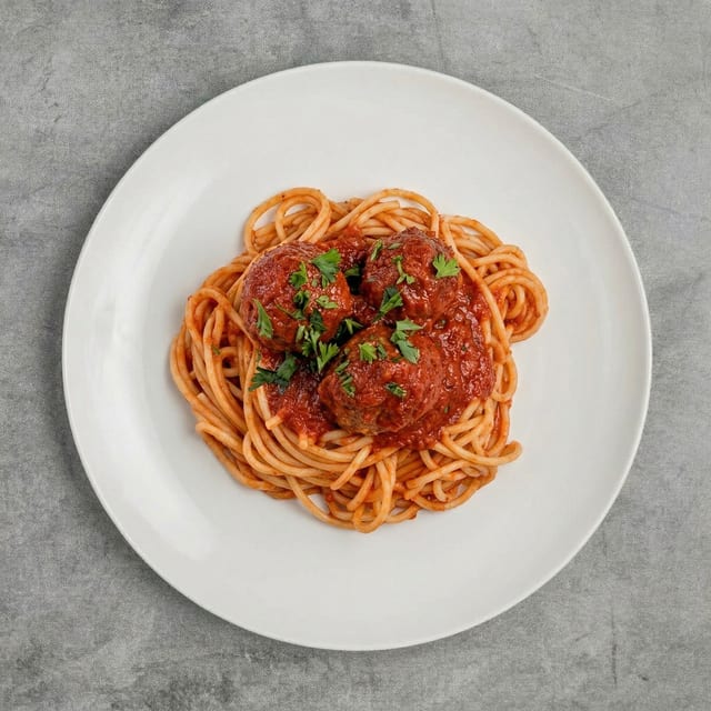 Spaghetti with Meatballs.