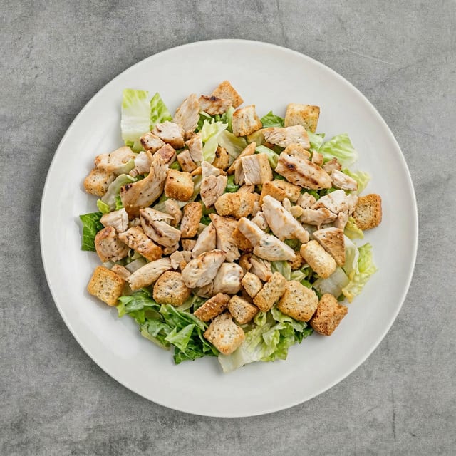 Chicken Caesar Salad.