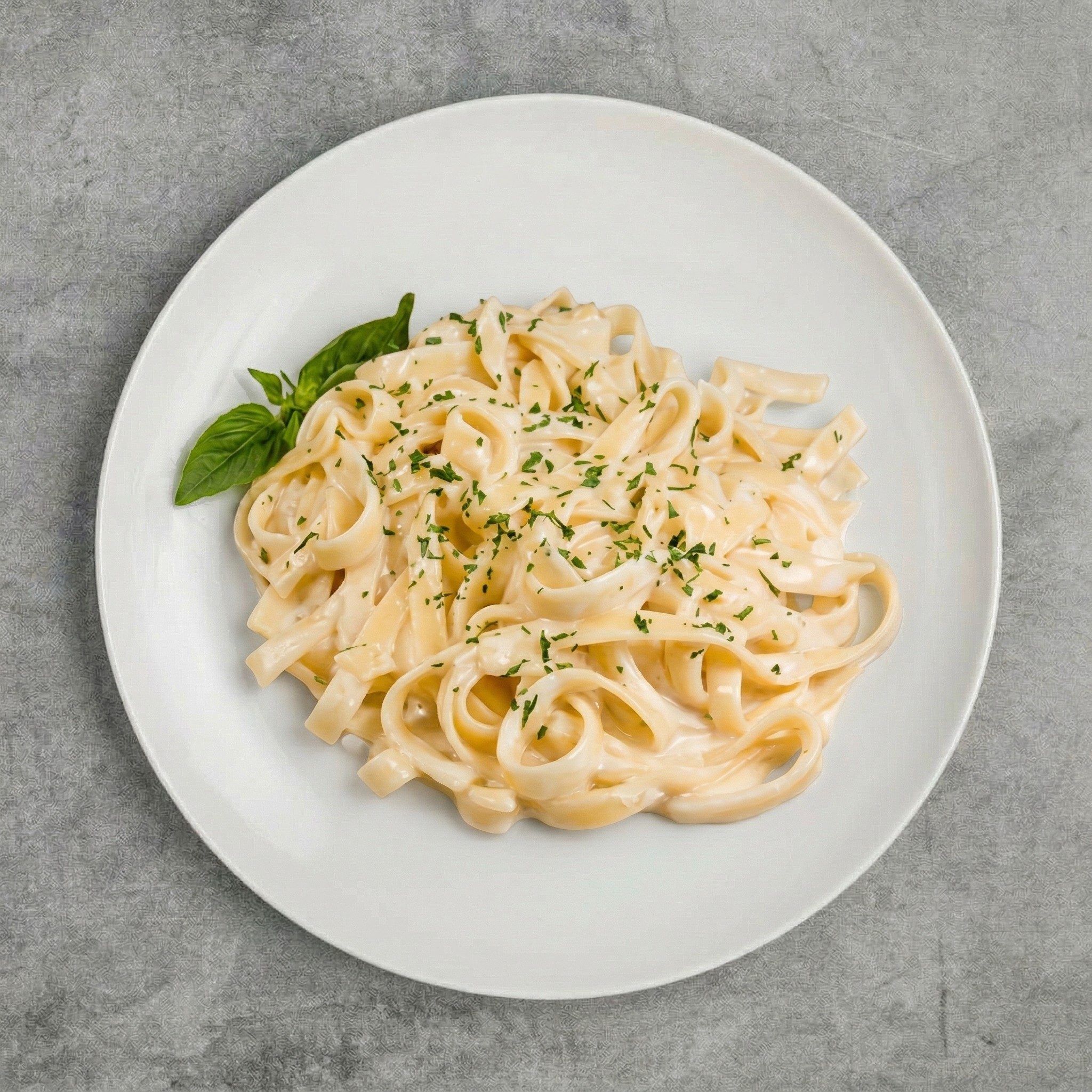 Fettuccine Alfredo Sauce.