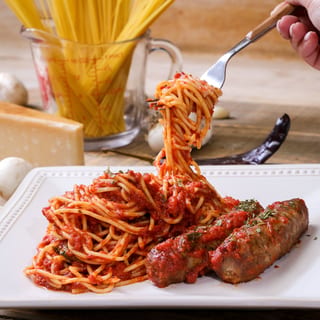 Spaghetti with Sausage