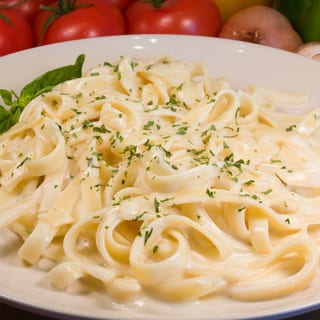 Fettuccine with Alfredo Sauce